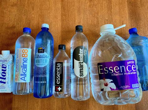 bottled water alkalinity